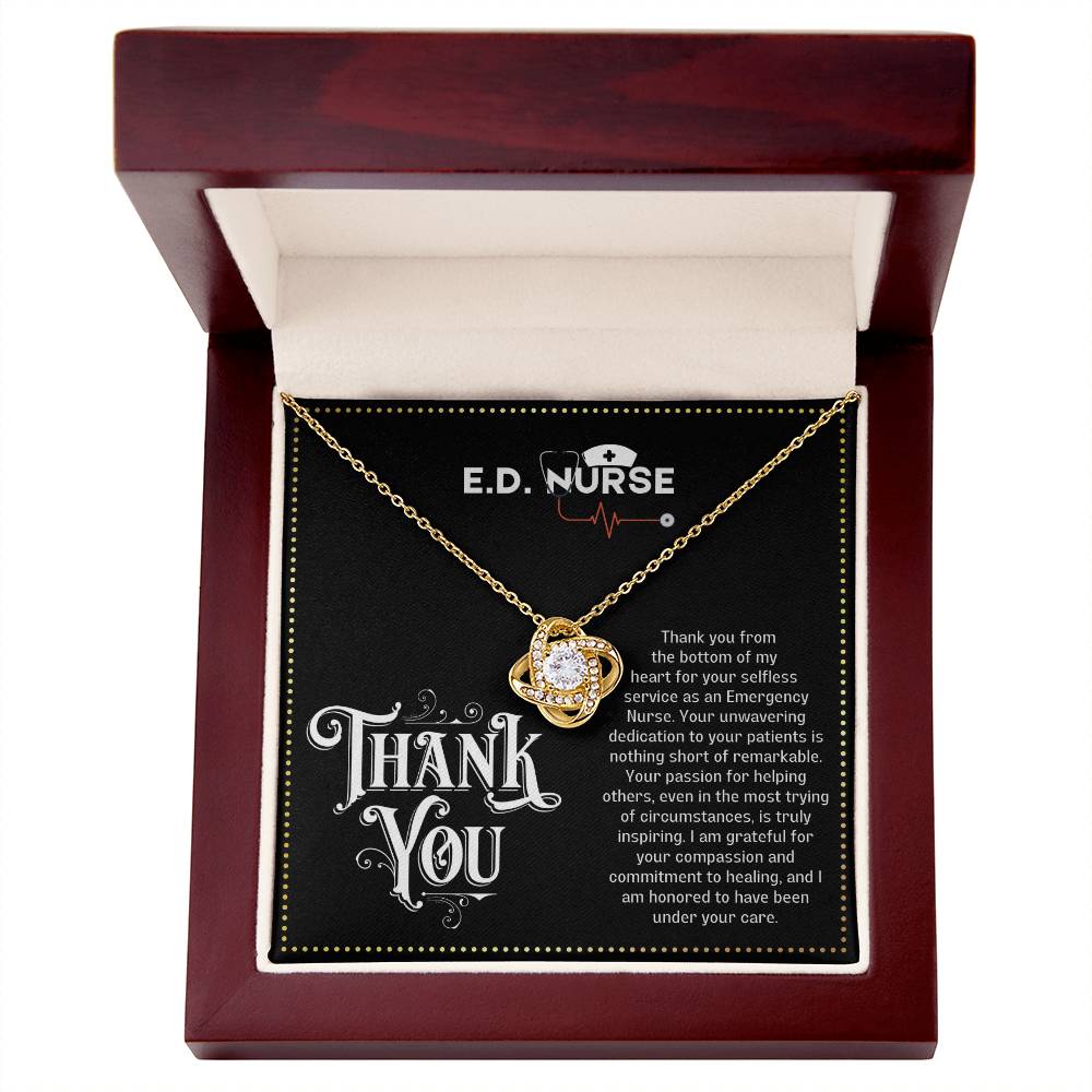 JGF Jewelry Gifts for Family | Thank You ER ED Nurse Gifts | Emergency Department Room Nurse Gifts