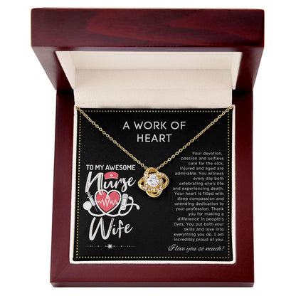 JGF Jewelry Gifts for Family | Nurse Appreciation Gifts For Wife | Mothers Day Gifts For Wife From Husband Necklace