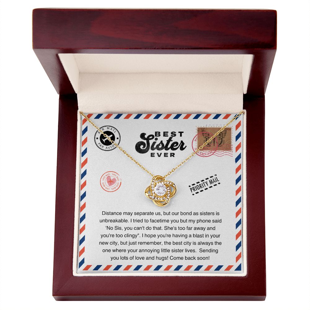 JGF Jewelry Gifts for Family |Birthday Gifts For Best Sister Far Away | Sterling Silver Necklace For Women