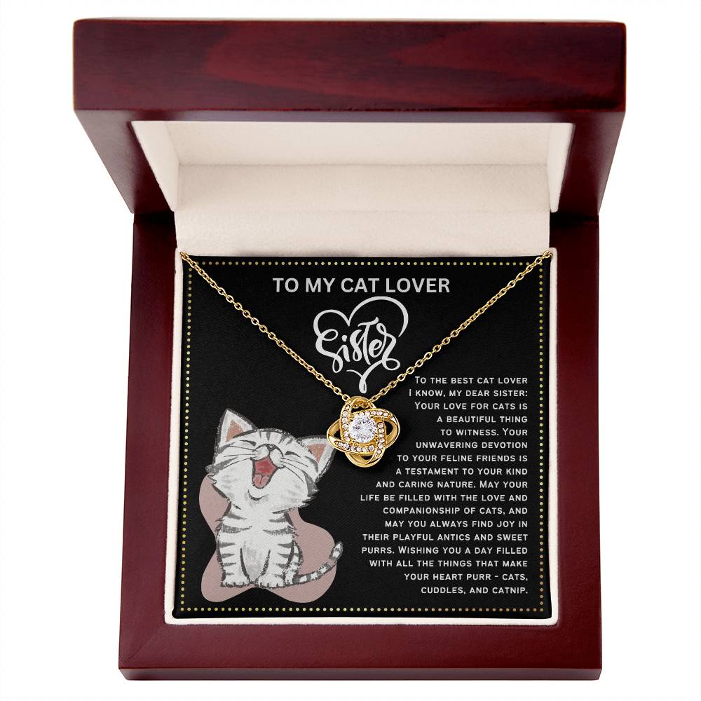 JGF Jewelry Gifts for Family I Love My Fur Cats For Cat Lover Sister's Birthday