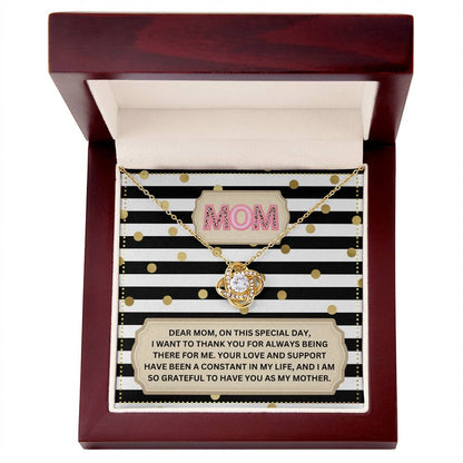 JGF Jewelry Gifts for Family I Love You Mom Necklace From Son And Daughter
