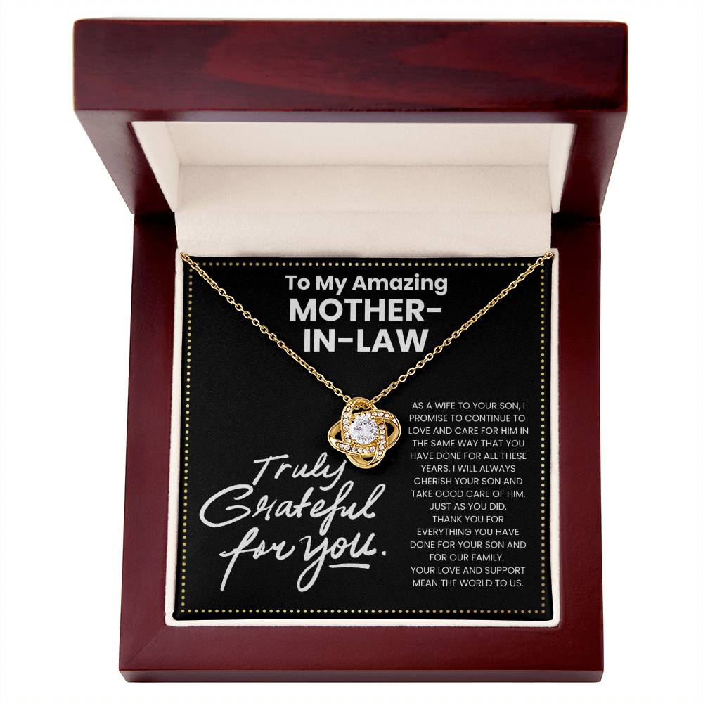 JGF Jewelry Gifts for Family Gifts To My Amazing Mother In Law