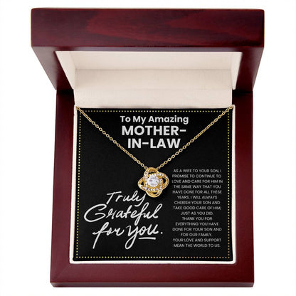 JGF Jewelry Gifts for Family Gifts To My Amazing Mother In Law