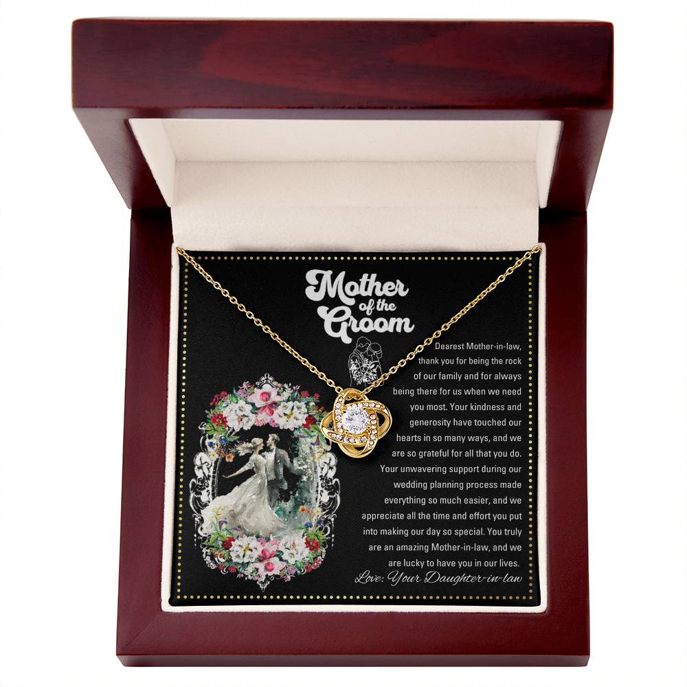 JGF Jewelry Gifts for Family | Mother Of The Groom Gifts From Bride Necklace