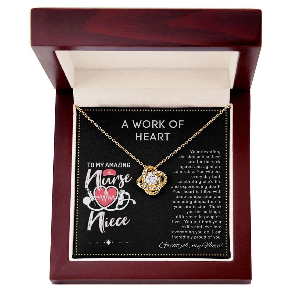 JGF Jewelry Gifts for Family | My Niece Is A Nurse | Birthday Gift For Niece Adult From Aunt And Uncle