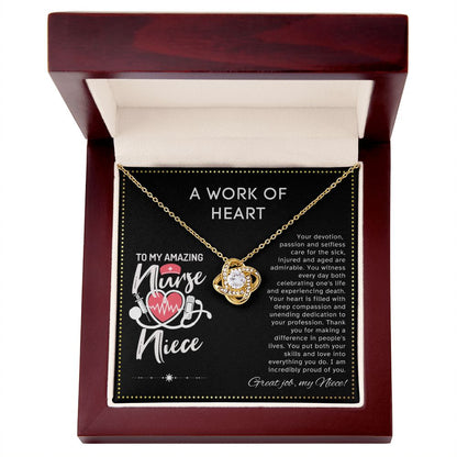 JGF Jewelry Gifts for Family | My Niece Is A Nurse | Birthday Gift For Niece Adult From Aunt And Uncle