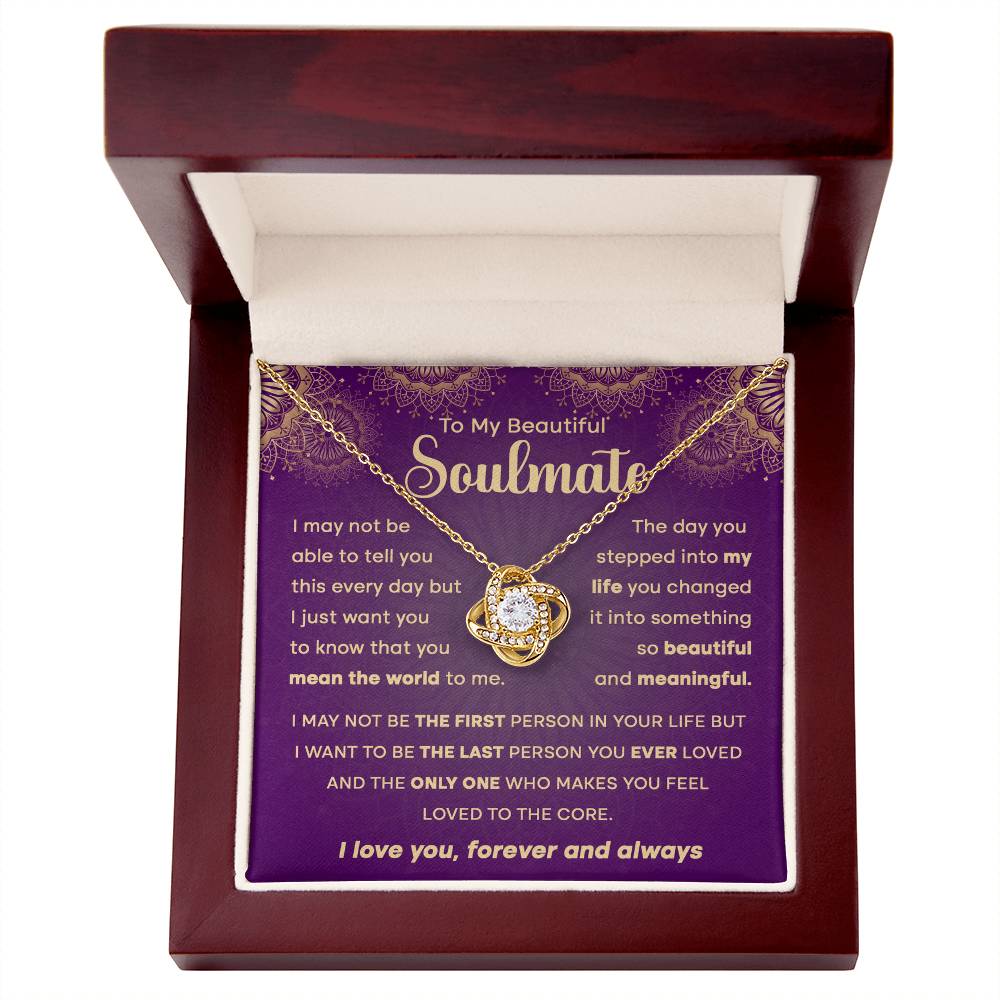 Soulmate-Mean The World