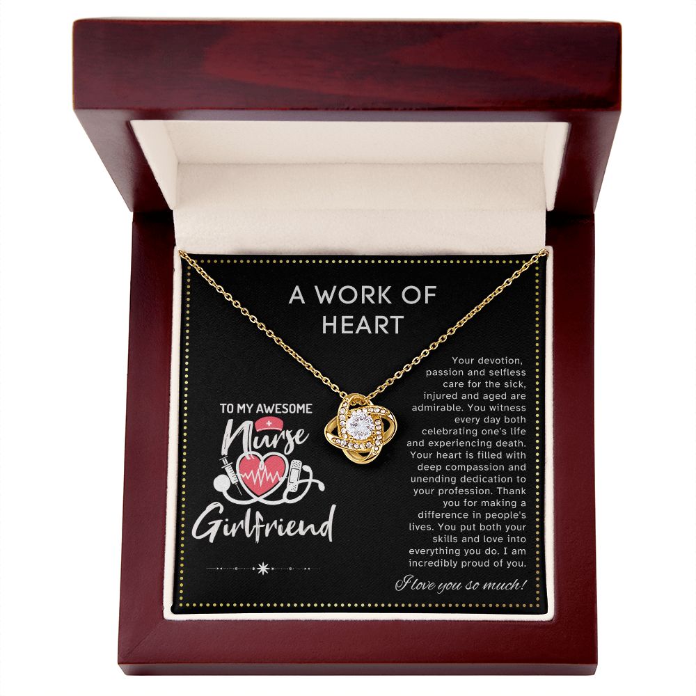 JGF Jewelry Gifts for Family | My Girlfriend Is My Nurse | LPN Nurses Week Gifts For Girlfriend