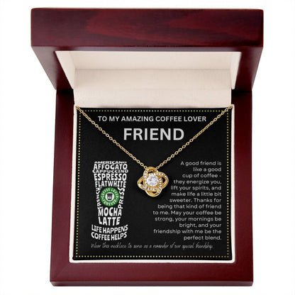 JGF Jewelry Gifts for Family Friend Who Has Everything and Loves Coffee
