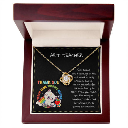 JGF Jewelry Gifts for Family Cool Art Teacher Appreciation Retirement Gifts For Women