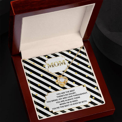 JGF Jewelry Gifts for Family My Mommy I Love You Mom Necklace From Son And Daughter