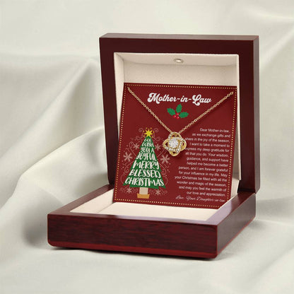 JGF Jewelry Gifts for Family | To My Future Mother In Law Necklace for Christmas