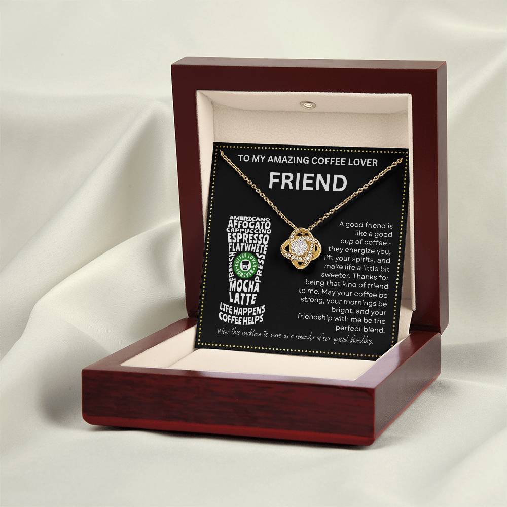 JGF Jewelry Gifts for Family Friend Who Has Everything and Loves Coffee