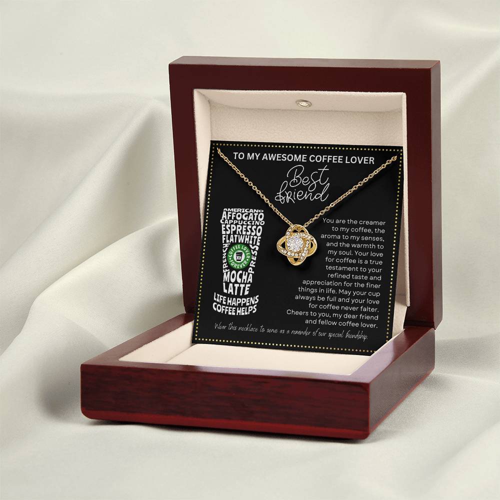 JGF Jewelry Gifts for Family No Coffee No Workee Friendship Necklace for BFF Bestie