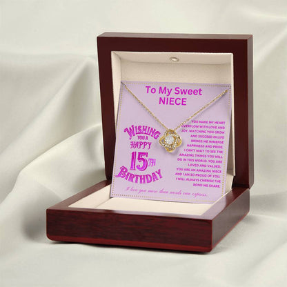 JGF Jewelry Gifts for Family Happy Birthday 15th Niece For Teen Girls From Aunt