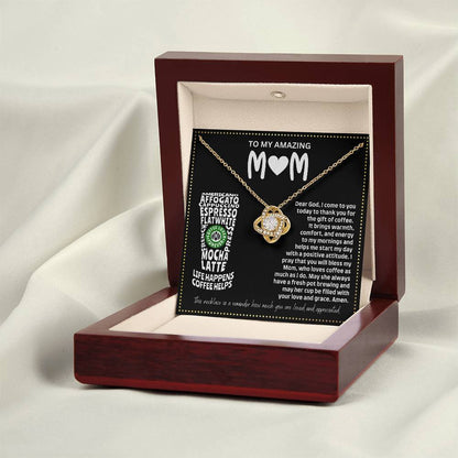 JGF Jewelry Gifts for Family Birthday Gift For Coffee Lover Mom Who Has Everything