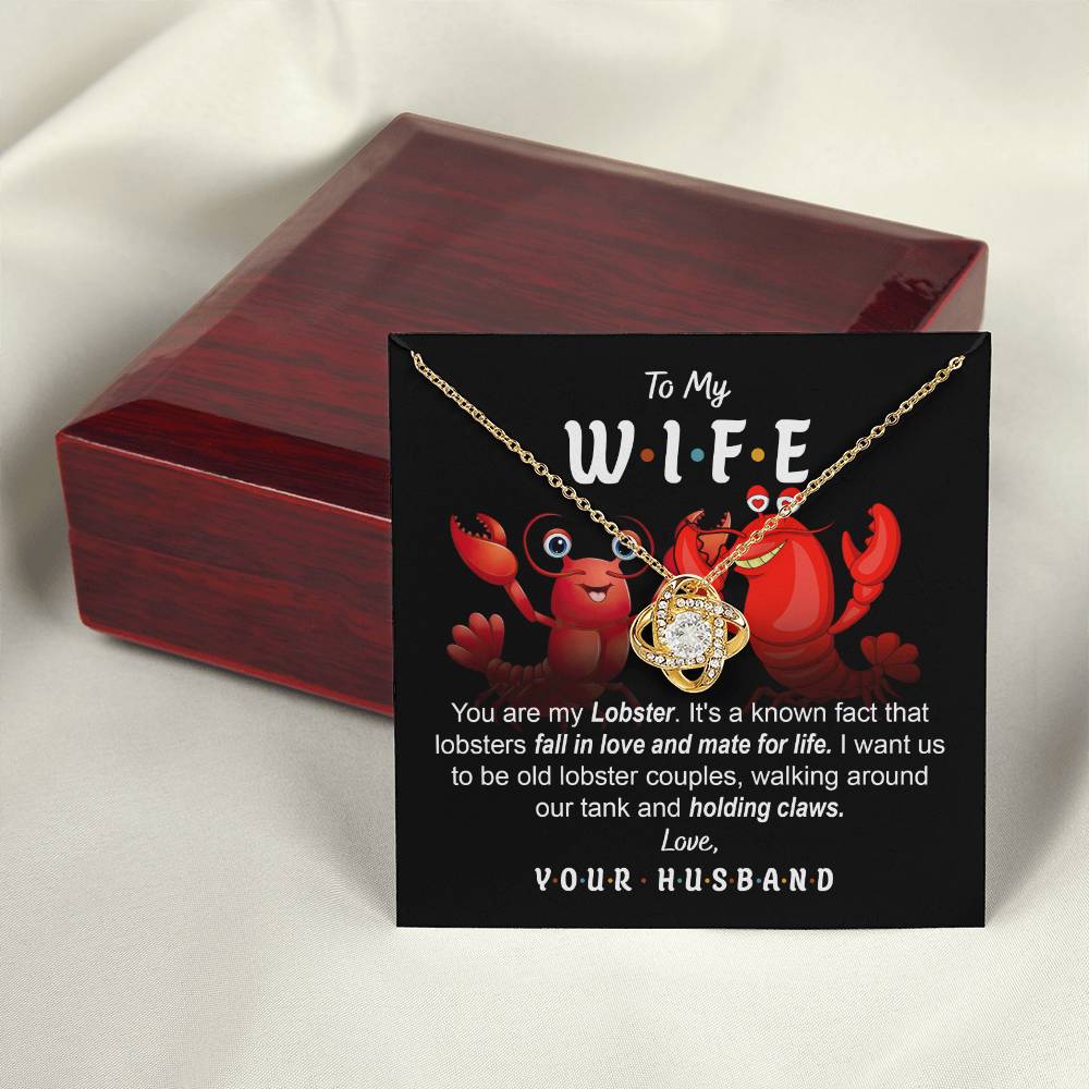 Wife-Old Lobster Couple