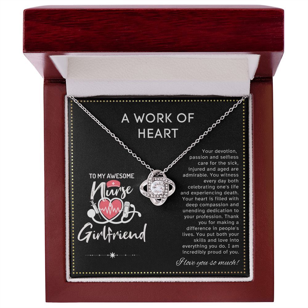 JGF Jewelry Gifts for Family | My Girlfriend Is My Nurse | LPN Nurses Week Gifts For Girlfriend