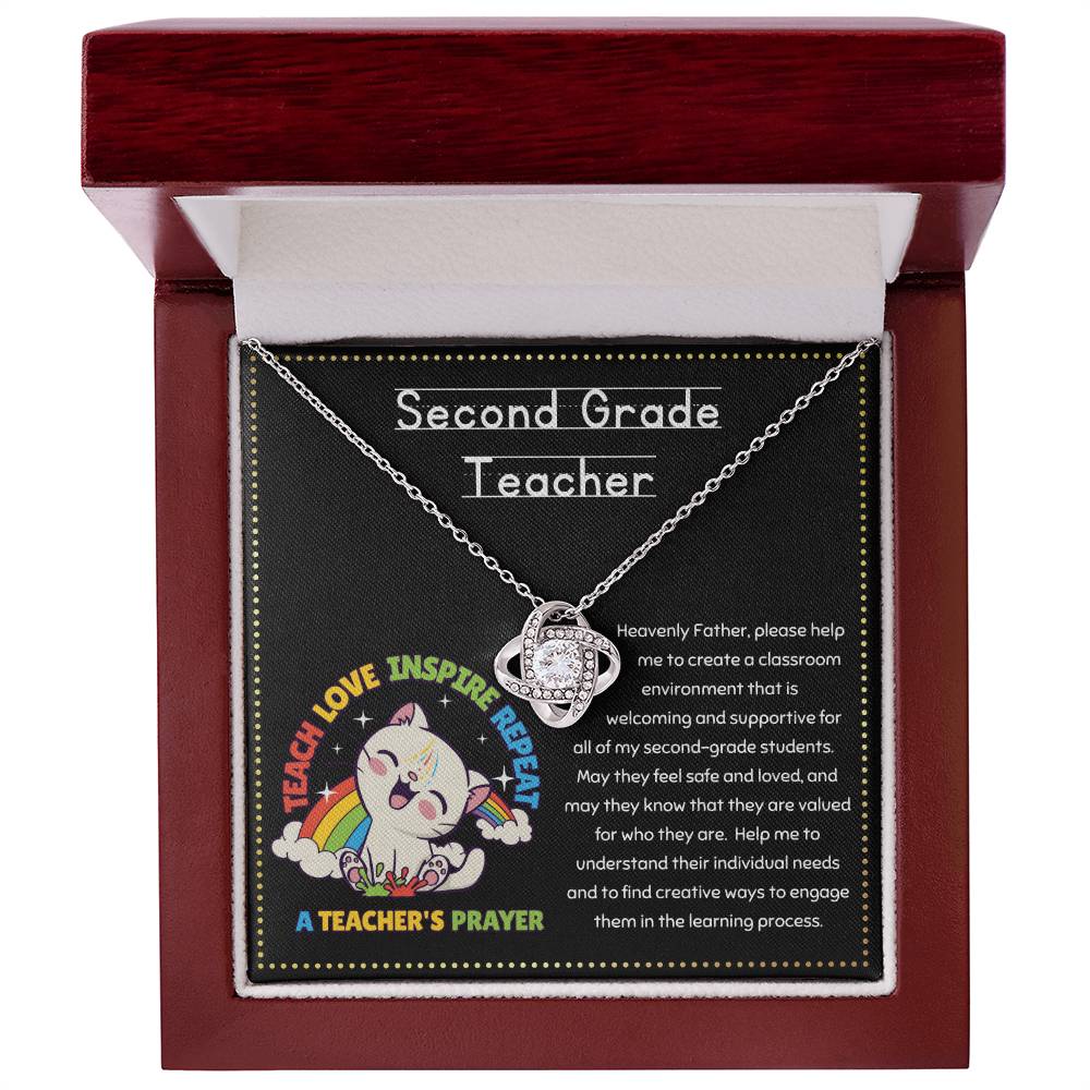 JGF Jewelry Gifts for Family Second 2nd Grade Teacher Gifts For Women From Students