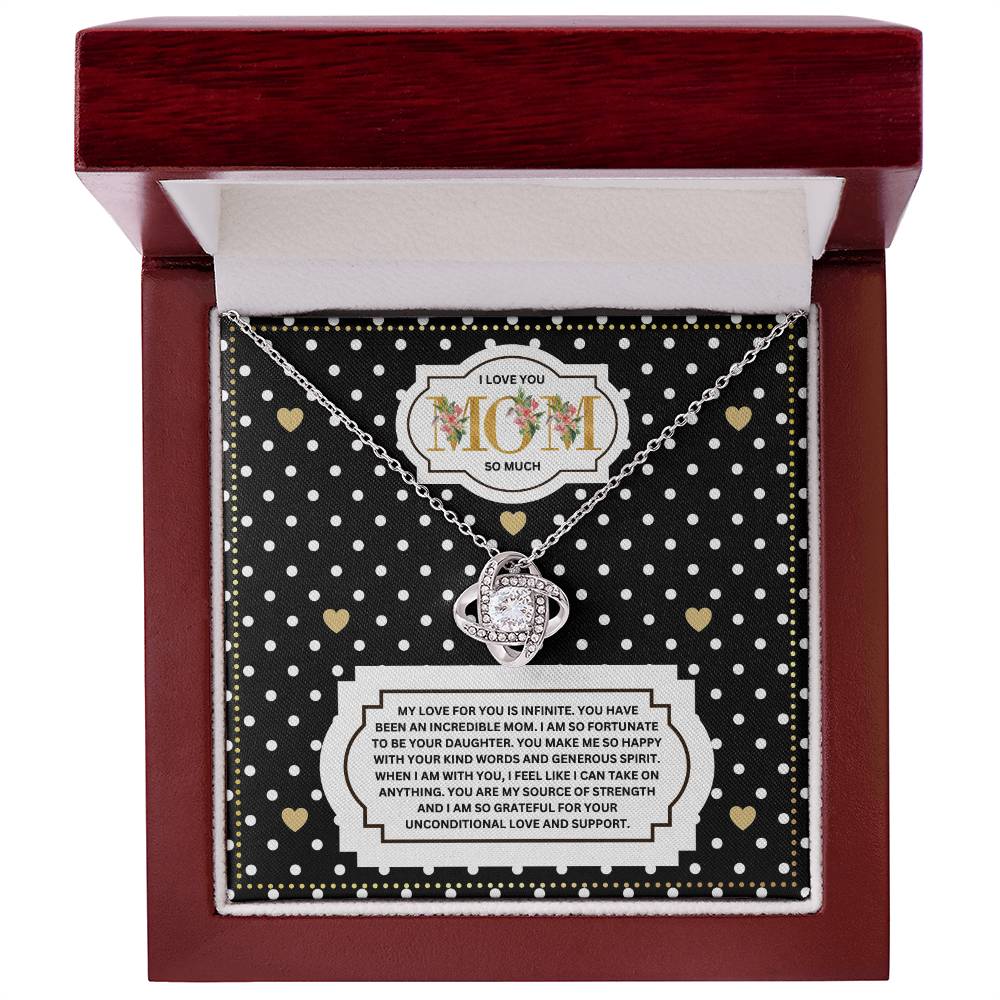 JGF Jewelry Gifts for Family My Mommy I Love You Mom Necklace