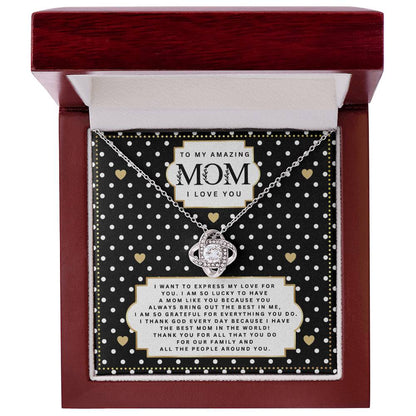 JGF Jewelry Gifts for Family I Love You Mom Necklace My Mommy