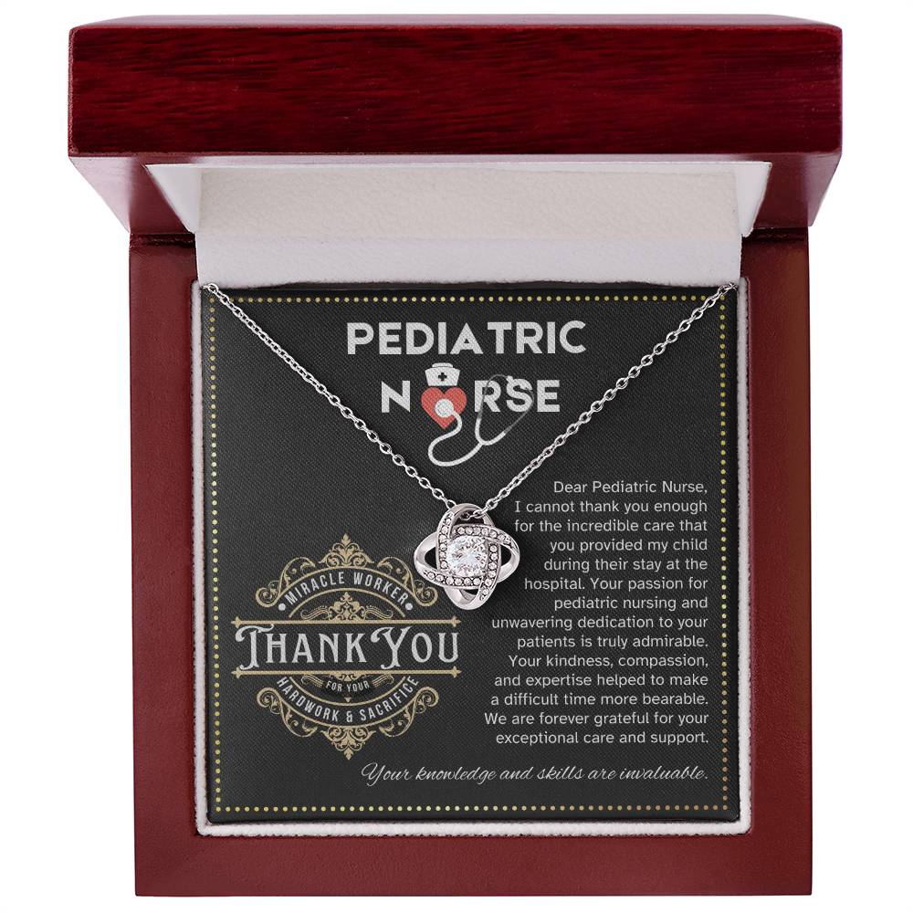 JGF Jewelry Gifts for Family | Pediatric Thank You Card For Nurse