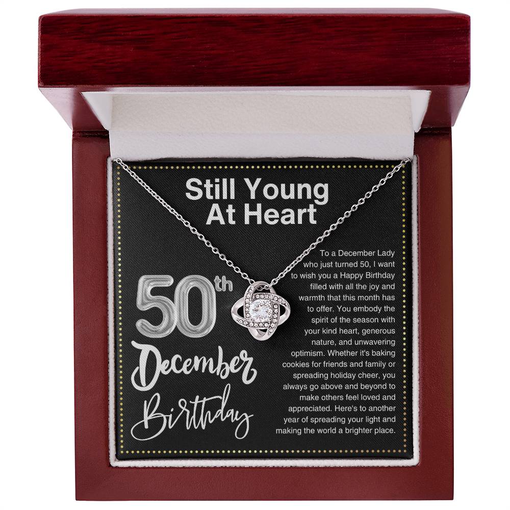 JGF Jewelry Gifts for Family 50 Year Old Birthday Gifts December