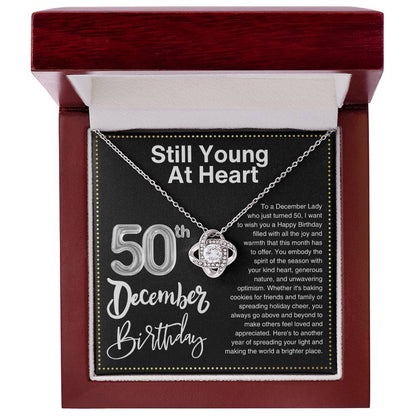 JGF Jewelry Gifts for Family 50 Year Old Birthday Gifts December