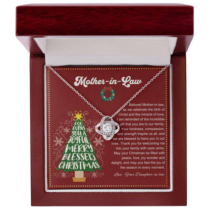 JGF Jewelry Gifts for Family | Mother In Law Necklace From Daughter In Law for Christmas