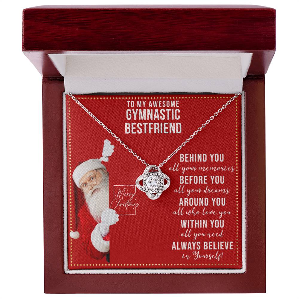 JGF Jewelry Gifts for Family Necklace Gift For Gymnastic Adult Female Bestie BFF Friend