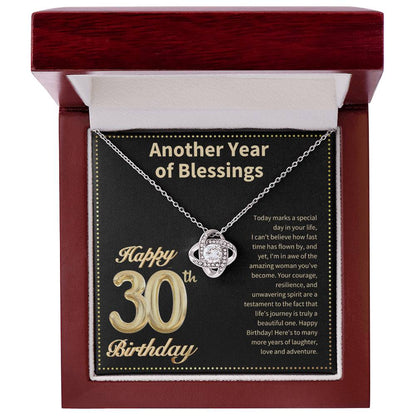 JGF Jewelry Gifts for Family 30th Birthday Card for Women