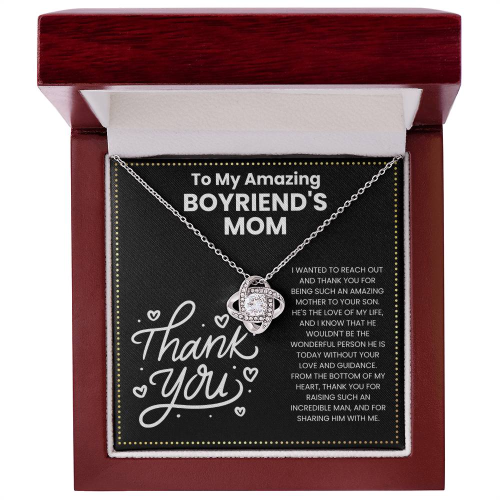 JGF Jewelry Gifts for Family Thank You Gifts For My Boyfriend's Mom
