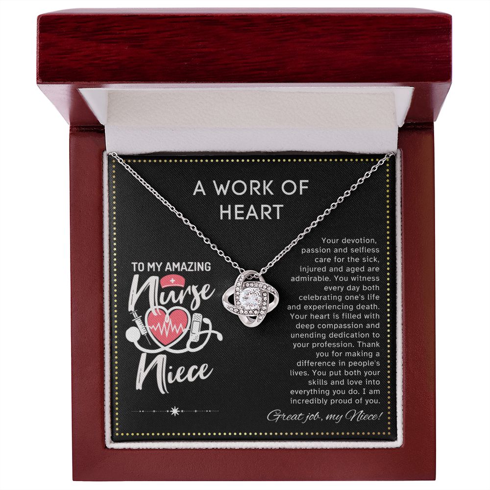 JGF Jewelry Gifts for Family | My Niece Is A Nurse | Birthday Gift For Niece Adult From Aunt And Uncle