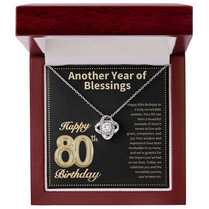JGF Jewelry Gifts for Family 80 Year Old Birthday Gifts For Women