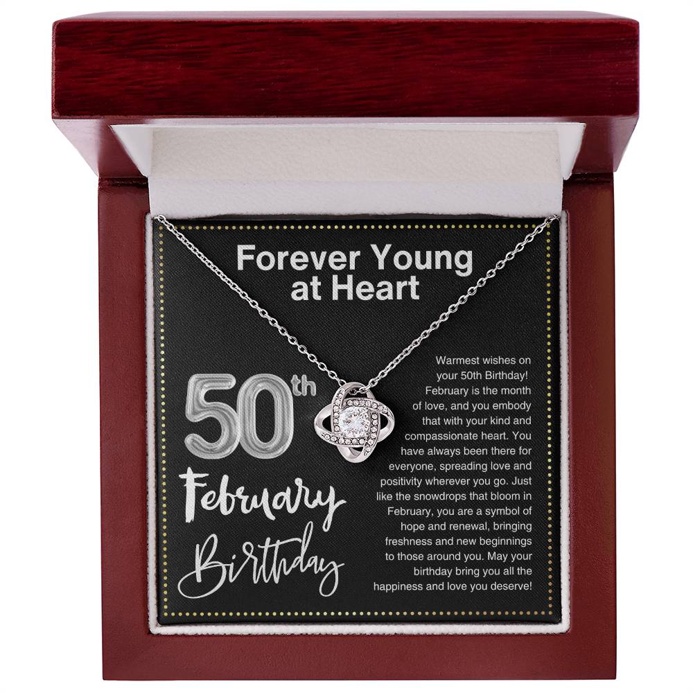 JGF Jewelry Gifts for Family 50th Birthday Gifts For Her February