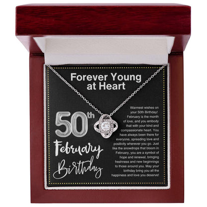 JGF Jewelry Gifts for Family 50th Birthday Gifts For Her February