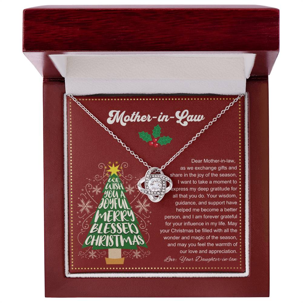 JGF Jewelry Gifts for Family | To My Future Mother In Law Necklace for Christmas