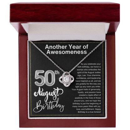 JGF Jewelry Gifts for Family 50 Birthday Gifts For Women August
