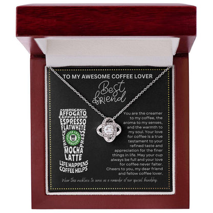 JGF Jewelry Gifts for Family No Coffee No Workee Friendship Necklace for BFF Bestie