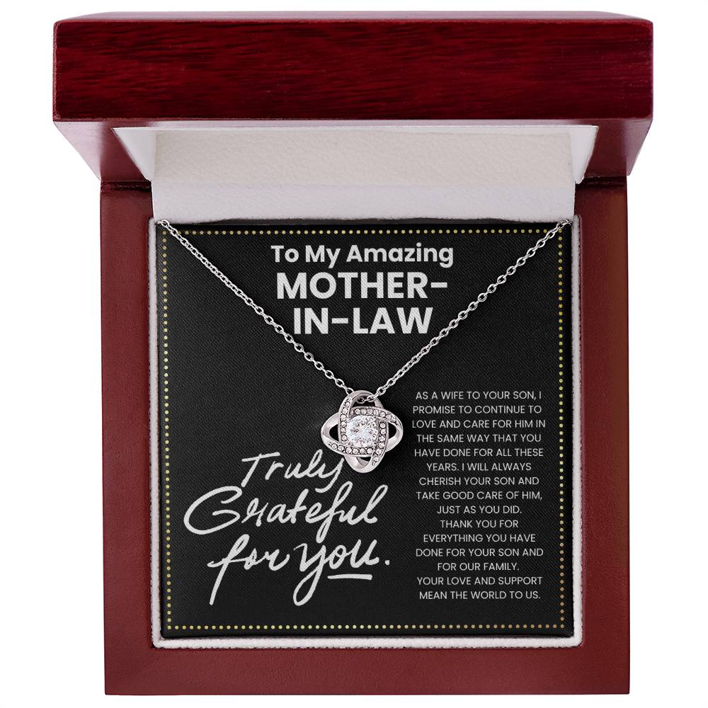 JGF Jewelry Gifts for Family Gifts To My Amazing Mother In Law