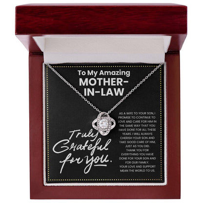 JGF Jewelry Gifts for Family Gifts To My Amazing Mother In Law