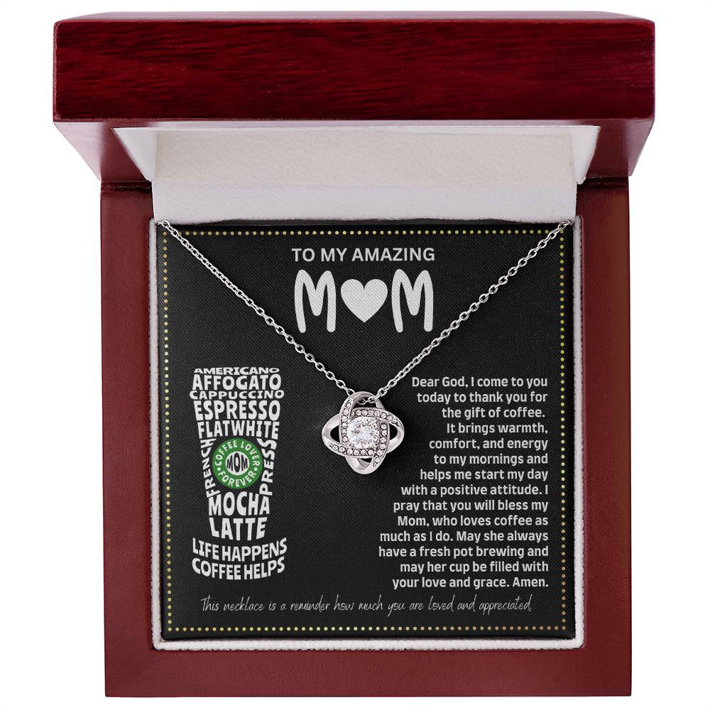 JGF Jewelry Gifts for Family Birthday Gift For Coffee Lover Mom Who Has Everything