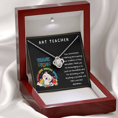 JGF Jewelry Gifts for Family Retired Retirement Thank You Card Art Teacher Gifts For Women