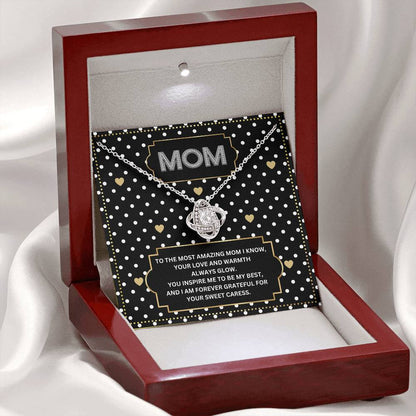 JGF Jewelry Gifts for Family I Love My Mom Necklace For My Amazing Mommy