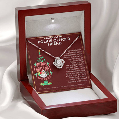 JGF Jewelry Gifts for Family I Love My Police Office Friend