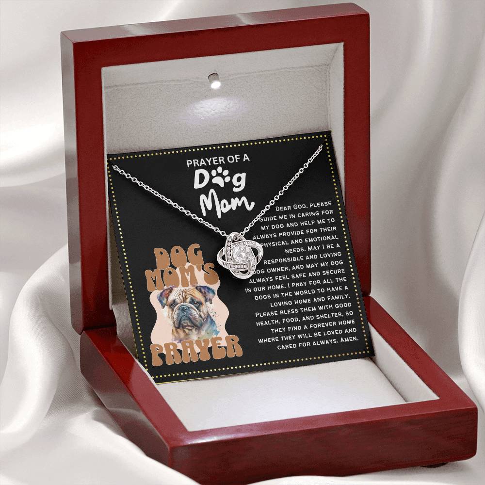 JGF Jewelry Gifts for Family Prayer For My Paw Dog Lover Mom Necklace