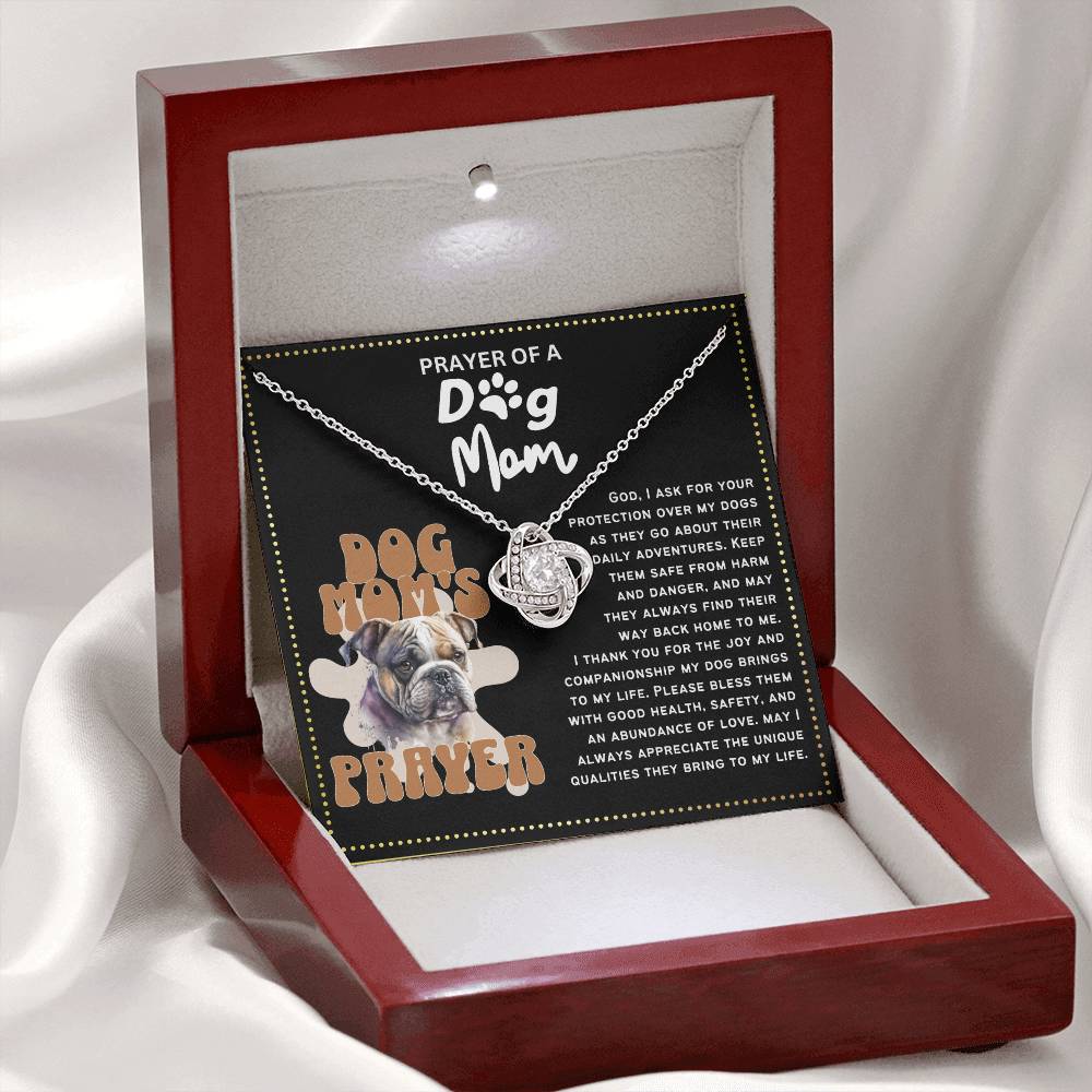 JGF Jewelry Gifts for Family I Love Pet Paw Dog for Mom's Birthday Necklace