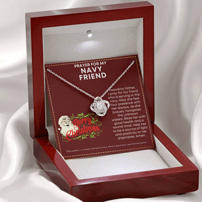 JGF Jewelry Gifts for Family My Friend Is A US Navy Heart Necklace Present