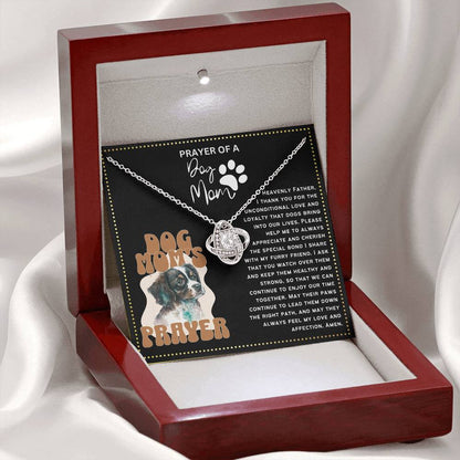 JGF Jewelry Gifts for Family Pet Puppy Paw Necklace Dog Lovers for Mom's Birthday