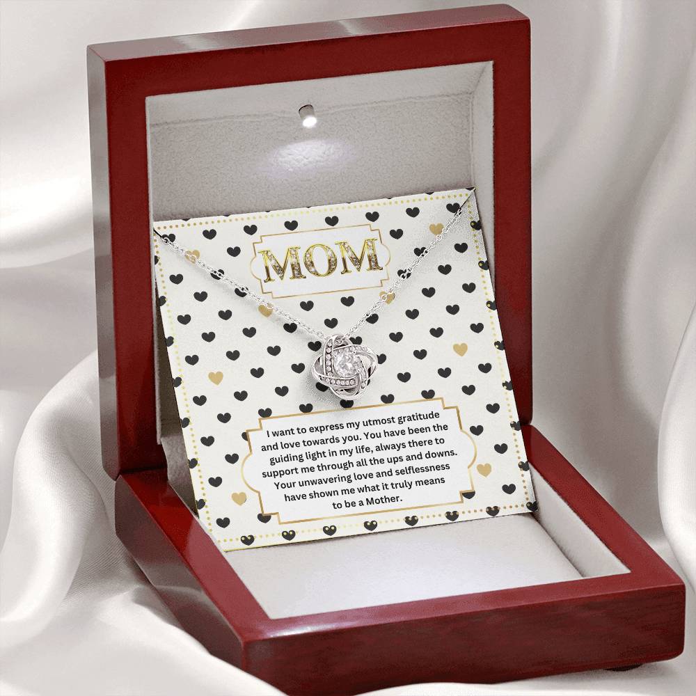 JGF Jewelry Gifts for Family My Mom I Love You Mommy Necklace From Son And Daughter